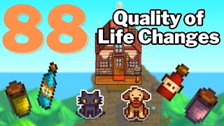 Biggest Changes in Stardew Valley 16 Update  Quality of Life Showcase [upl. by Wende]