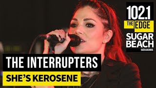 The Interrupters  Shes Kerosene Live at the Edge [upl. by Zerep]