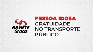 Pessoa idosa  Gratuidade no transporte público [upl. by Potts]