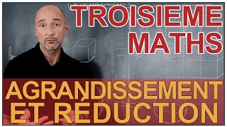 Agrandissement amp réduction  Maths 3e  Les Bons Profs [upl. by Flavian]