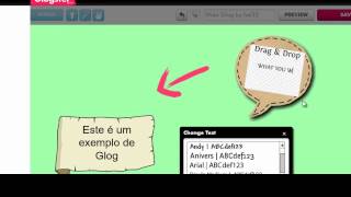 Tutorial Básico do Glogster [upl. by Zeiger362]