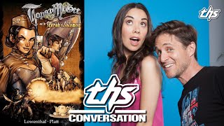 Topsy McGee and the Scarab of Solomon Yuri Lowenthal and Tara Platt  THS Interview [upl. by Aicertal]