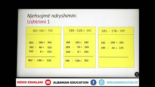 4 02 004 Java e parë Matematikë Zbritja e numrave treshifrorë fq 46 [upl. by Mclain]