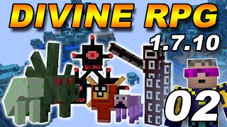 1710 DivineRPG Minecraft 02  Ферма Мобов и Портал Minecraft [upl. by Annoed786]