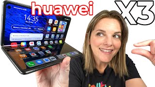 el PLEGABLE  DELGADO Huawei Mate X3  ¿Mejor que FOLD [upl. by Hanley]