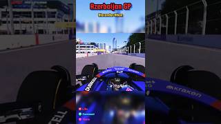 Alexander Albon on Azerbaijan Grand Prix  f1 formula1 alexanderalbon azerbaijangp f1game [upl. by Yrgoerg]