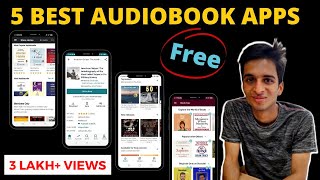 5 Best Audiobook Apps for android and IOS  Audiobook free and paid  Ronak Shah [upl. by Ailegra823]