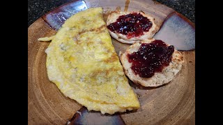 Blue Cheese Havarti Buttery Omelette [upl. by Ranita]