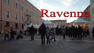 Ravenna walking tour the City center 2023 emiliaromagna travel music beautiful [upl. by Anwahsiek]