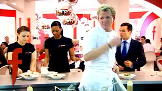 Chef Ramsay Cooks Clams With Pasta  The F Word [upl. by Lebatsirc959]