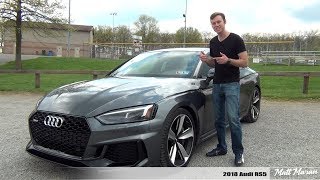 Review 2018 Audi RS5  Luxurious Backroads Beast [upl. by Kaufmann875]