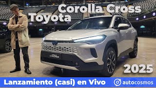 Toyota Corolla Cross 2025 Lanzamiento en Argentina  Autocosmos [upl. by Aloivaf]