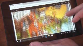 Test tablette tactile Dell Venue 8 Pro 5855  Multimédia [upl. by Amikehs]