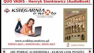 QUO VADIS  Henryk Sienkiewicz AudioBook Mp3  Lektury Szkolne Mp3 [upl. by Nywg]