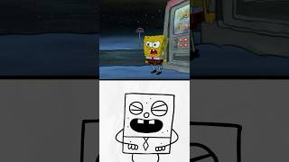 DoodleBob stuck in Rock Bottom ✏️  SpongeBob shorts [upl. by Ennahgem]