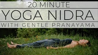 20 Minute Yoga Nidra and Breathing with Ally [upl. by Hera]