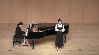 시성연  가곡의 향연  F Schubert  Ganymed R Schumann  Er ist’s  김지연24 [upl. by Kironde]