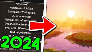 How To Download Shaders On Minecraft PC 2024  Windows Mac Linux [upl. by Neb475]