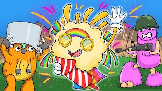 WhizBang Pom Pom amp Yooreek Setting off Fireworks  My Singing Monsters Animation [upl. by Ellerrehc]