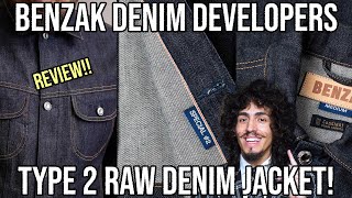 THE CLEANEST RAW DENIM JACKET I OWN BENZAK DENIM RAW SELVEDGE DENIM REVIEW [upl. by Anders]