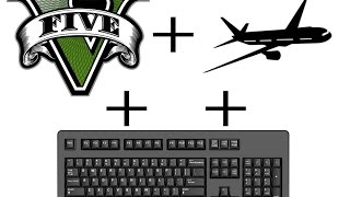 GTA VOnline Better Keyboard Flying Controls Onehanded and TwoHanded [upl. by Irak]