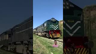 Train Vs Long Nail  Train Tier Puncture challenge railway railroad train [upl. by Loutitia]