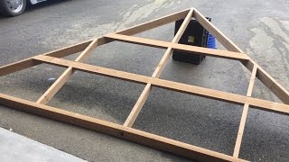 Pt 2 Costco Yardistry 12x14 Wood Gazebo CONSTRUCTION [upl. by Eentirb418]