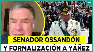 quotUna vergüenzaquot Senador Ossandón critica duramente la formalización del General Yáñez [upl. by Anisamoht]