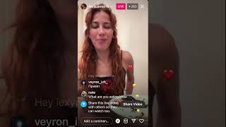 Lexy Panterra  Instagram Live January 8 2024 [upl. by Annirac]