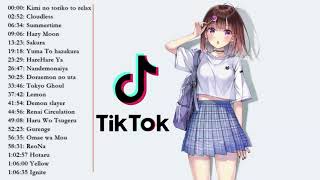 🧡Japanese songs 2020  💛My top japanese songs in tiktok  Anime Hot Japanese songs 2020 [upl. by Antebi]