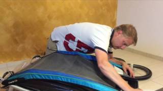 Thule Chariot CX 2 Unboxing  Erster Aufbau [upl. by Lowrance886]