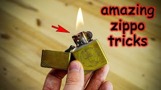 Amazing ZIPPO tricks that everyone can do [upl. by Penrod]