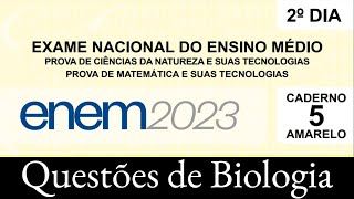 Biologia no ENEM 2023 [upl. by Limoli]