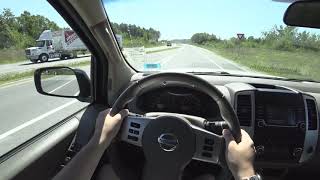 2015 Nissan Frontier SV POV Review [upl. by Gainer]