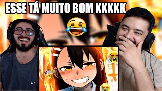 REACT EMBAIXO DA CAMA  ZUEIRA ANIME [upl. by Robbin]