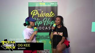 OG KEE quotTalks w Rizzquot about New Song Killeen Roots and more [upl. by Chasse]