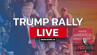 LIVE President Trump Holds Final 2024 Campaign Rally in Grand Rapids MI  11424 [upl. by Clarabelle547]