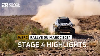 Stage 4 Highlights  Rallye du Maroc 2024 W2RC [upl. by Brigham]