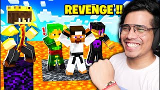 The REVENGE  I TRAPPED Fleet SMP Members In BEDROCK Prison 😱 [upl. by Lonnard]