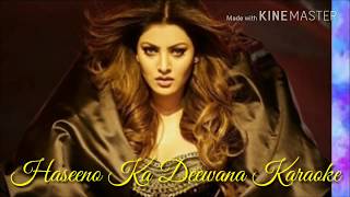 Saara Zamaana Haseeno Ka Deewana Karaoke With Lyrics Eng amp हिंदी [upl. by Berthe]