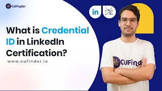 What is Credential ID in LinkedIn Certification [upl. by Netnert]