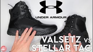 Under Armour Valsetz vs Under Armour Stellar Tac [upl. by Rhea]