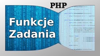 Kurs PHP  Funkcje zadania [upl. by Joleen649]