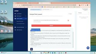 Revolutionize Legal Analysis Review Lawsuits in Seconds with AI Law [upl. by Lavud]