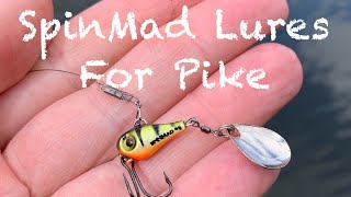 Pike love a spinner  UK Canal lure fishing Bait Finesse set up [upl. by Anhoj]