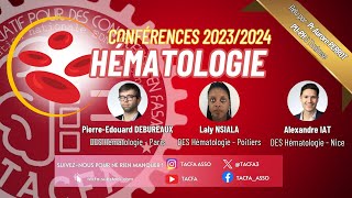 Conférence 20232024  Hématologie [upl. by Evaleen434]