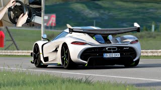 Koenigsegg Jesko Attack  Assetto Corsa Gameplay  Thrustmaster T300 RS [upl. by Shing]