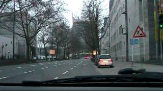 Driving in Dortmund Germany 012010 [upl. by Cornall]