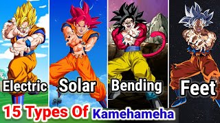 15 Types Of Kamehameha With Video Proofs Hindi [upl. by Arola]