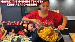 MASAK MIE GORENG TEKTEK KHAS ABANGABANG MUDAH DAN ENAK [upl. by Hermy710]